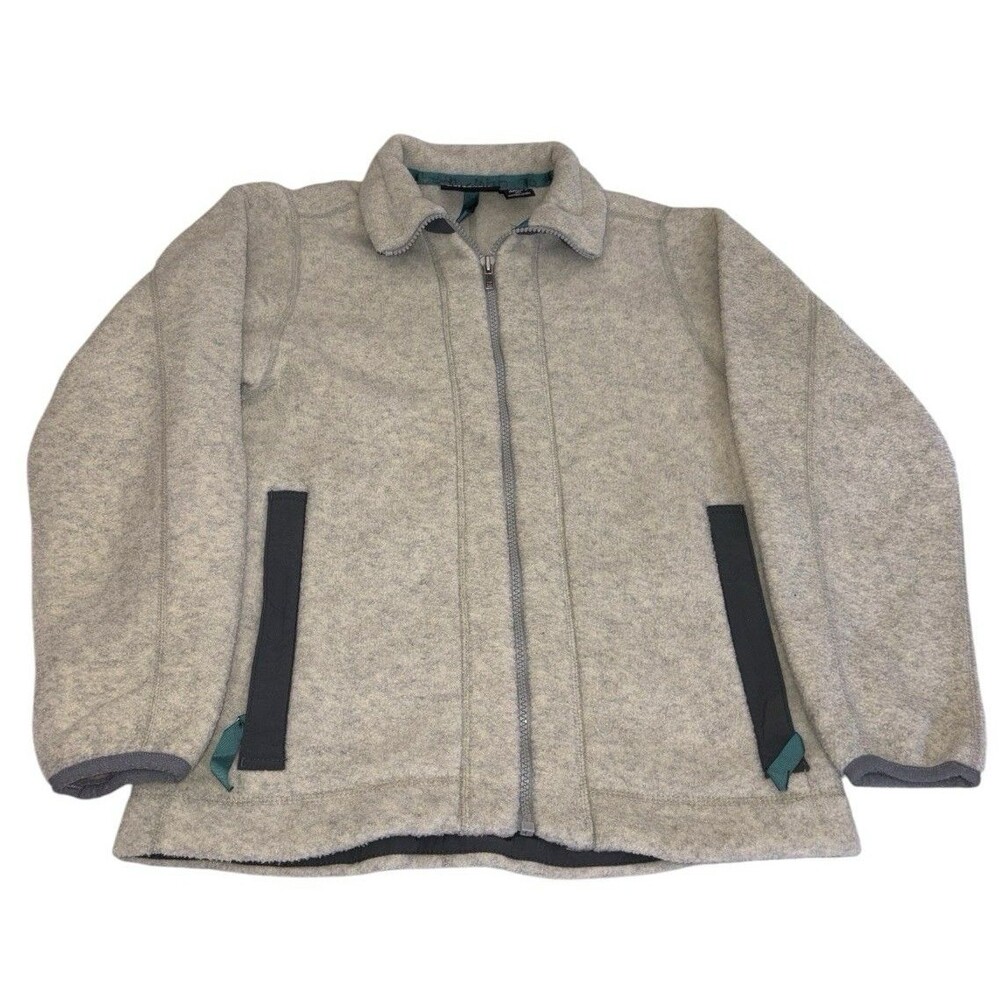Vintage 90s Patagonia Synchilla Fleece Jacket Womens XS Beige Gorpcore USA